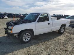 Salvage cars for sale at Antelope, CA auction: 2007 Chevrolet Silverado C1500 Classic