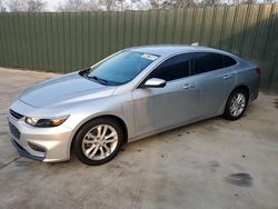 Salvage cars for sale at Augusta, GA auction: 2016 Chevrolet Malibu LT