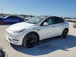 Salvage cars for sale at Arcadia, FL auction: 2023 Tesla Model Y