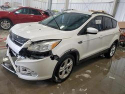 Salvage cars for sale at Wayland, MI auction: 2016 Ford Escape SE