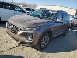 Salvage cars for sale at auction: 2020 Hyundai Santa FE Limited