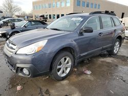 Salvage cars for sale at auction: 2014 Subaru Outback 2.5I