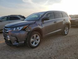 Carros con verificación Run & Drive a la venta en subasta: 2018 Toyota Highlander Limited