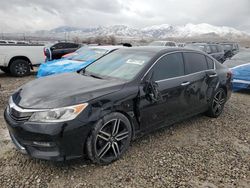 Salvage cars for sale at Magna, UT auction: 2016 Honda Accord EXL