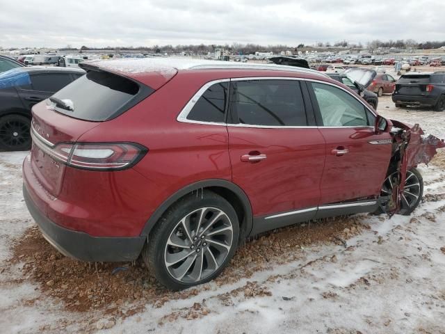 2019 Lincoln Nautilus Reserve