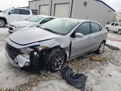 Salvage cars for sale at Wayland, MI auction: 2015 Dodge Dart SXT