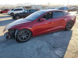 Salvage cars for sale at Sun Valley, CA auction: 2023 Tesla Model S