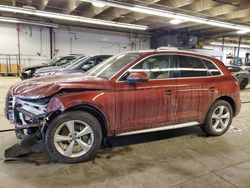 Salvage cars for sale at Wheeling, IL auction: 2020 Audi Q5 Prestige