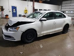 Salvage cars for sale at Blaine, MN auction: 2015 Volkswagen Jetta TDI