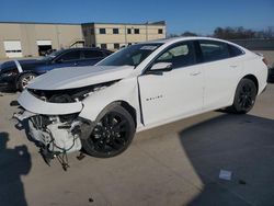 Salvage cars for sale at Wilmer, TX auction: 2022 Chevrolet Malibu LT