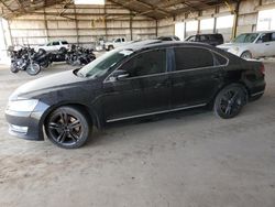 Salvage cars for sale at Phoenix, AZ auction: 2013 Volkswagen Passat SEL