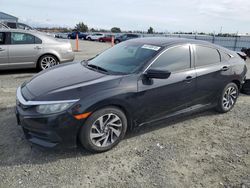 Salvage cars for sale at Antelope, CA auction: 2016 Honda Civic EX