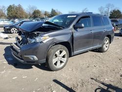 Salvage cars for sale at Madisonville, TN auction: 2013 Toyota Highlander Limited