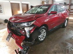 Salvage cars for sale at Pekin, IL auction: 2021 Chevrolet Equinox LT