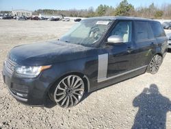 Salvage cars for sale at Memphis, TN auction: 2013 Land Rover Range Rover HSE