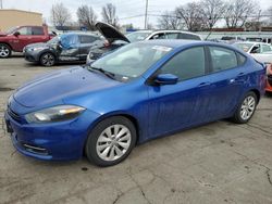 Salvage cars for sale at Moraine, OH auction: 2014 Dodge Dart SXT