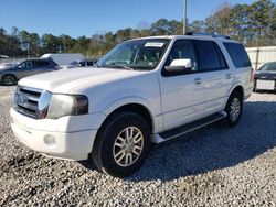 Salvage cars for sale at Ellenwood, GA auction: 2012 Ford Expedition Limited