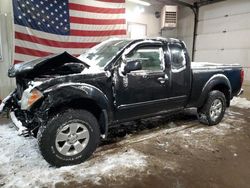 Salvage trucks for sale at Lyman, ME auction: 2012 Nissan Frontier SV