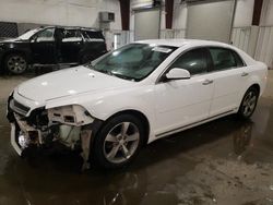 Chevrolet salvage cars for sale: 2012 Chevrolet Malibu 1LT