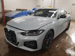 Salvage cars for sale at New Britain, CT auction: 2024 BMW 430XI