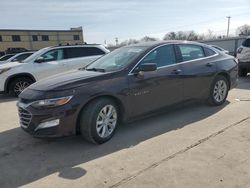 Chevrolet Malibu lt salvage cars for sale: 2020 Chevrolet Malibu LT