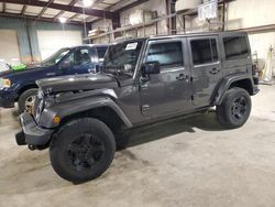 Jeep salvage cars for sale: 2017 Jeep Wrangler Unlimited Sahara