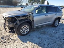 Salvage cars for sale at Loganville, GA auction: 2015 Toyota Highlander LE