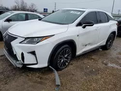 Salvage cars for sale from Copart Chicago Heights, IL: 2017 Lexus RX 350 Base