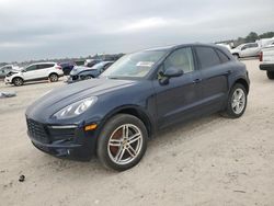 Salvage cars for sale at Houston, TX auction: 2017 Porsche Macan