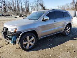 Salvage cars for sale at Baltimore, MD auction: 2014 Jeep Grand Cherokee Overland