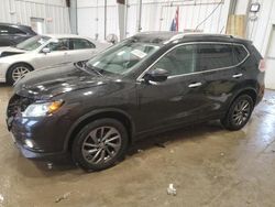 Salvage cars for sale at Franklin, WI auction: 2016 Nissan Rogue S