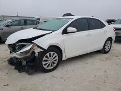 Toyota Corolla salvage cars for sale: 2016 Toyota Corolla L