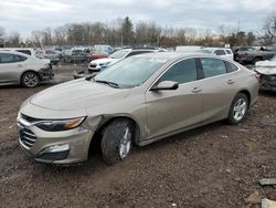 Salvage cars for sale at Chalfont, PA auction: 2024 Chevrolet Malibu LT