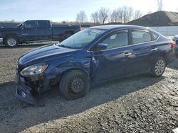 Salvage cars for sale at Duryea, PA auction: 2016 Nissan Sentra S