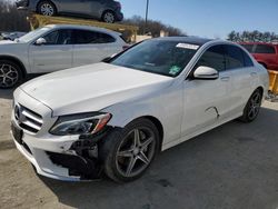 Salvage cars for sale at Windsor, NJ auction: 2016 Mercedes-Benz C 300 4matic