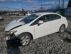 Salvage cars for sale at Windsor, NJ auction: 2013 Honda Civic LX