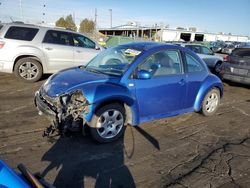 Salvage cars for sale at Denver, CO auction: 2003 Volkswagen New Beetle GLS