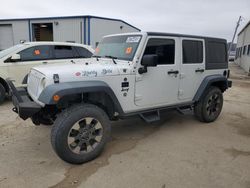 Jeep salvage cars for sale: 2018 Jeep Wrangler Unlimited Sport