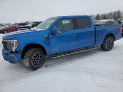 Salvage cars for sale at Wayland, MI auction: 2021 Ford F150 Supercrew