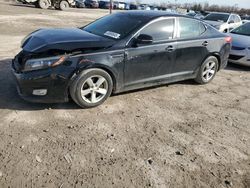 Salvage cars for sale at Indianapolis, IN auction: 2015 KIA Optima LX