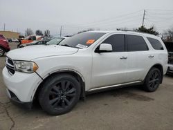 Salvage cars for sale at auction: 2013 Dodge Durango Crew