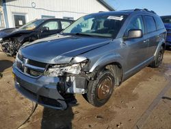 Salvage cars for sale at Pekin, IL auction: 2010 Dodge Journey SE