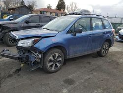 Salvage cars for sale at Denver, CO auction: 2017 Subaru Forester 2.5I