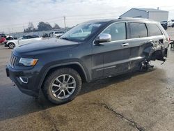 Jeep salvage cars for sale: 2016 Jeep Grand Cherokee Limited