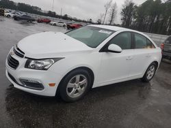 Salvage cars for sale at Dunn, NC auction: 2016 Chevrolet Cruze Limited LT