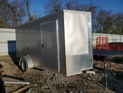 Salvage trucks for sale at Wilmer, TX auction: 2023 Other 2023 Nationcraft Enclosed Cargo Trailer