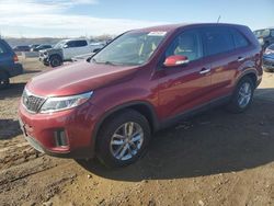 Salvage cars for sale at Kansas City, KS auction: 2014 KIA Sorento LX