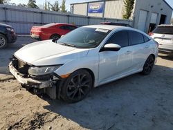 Salvage cars for sale at Savannah, GA auction: 2020 Honda Civic Sport