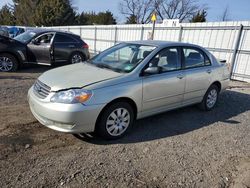 Salvage cars for sale at Finksburg, MD auction: 2003 Toyota Corolla CE