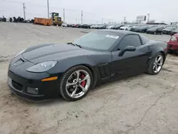 Salvage cars for sale at Oklahoma City, OK auction: 2012 Chevrolet Corvette Grand Sport